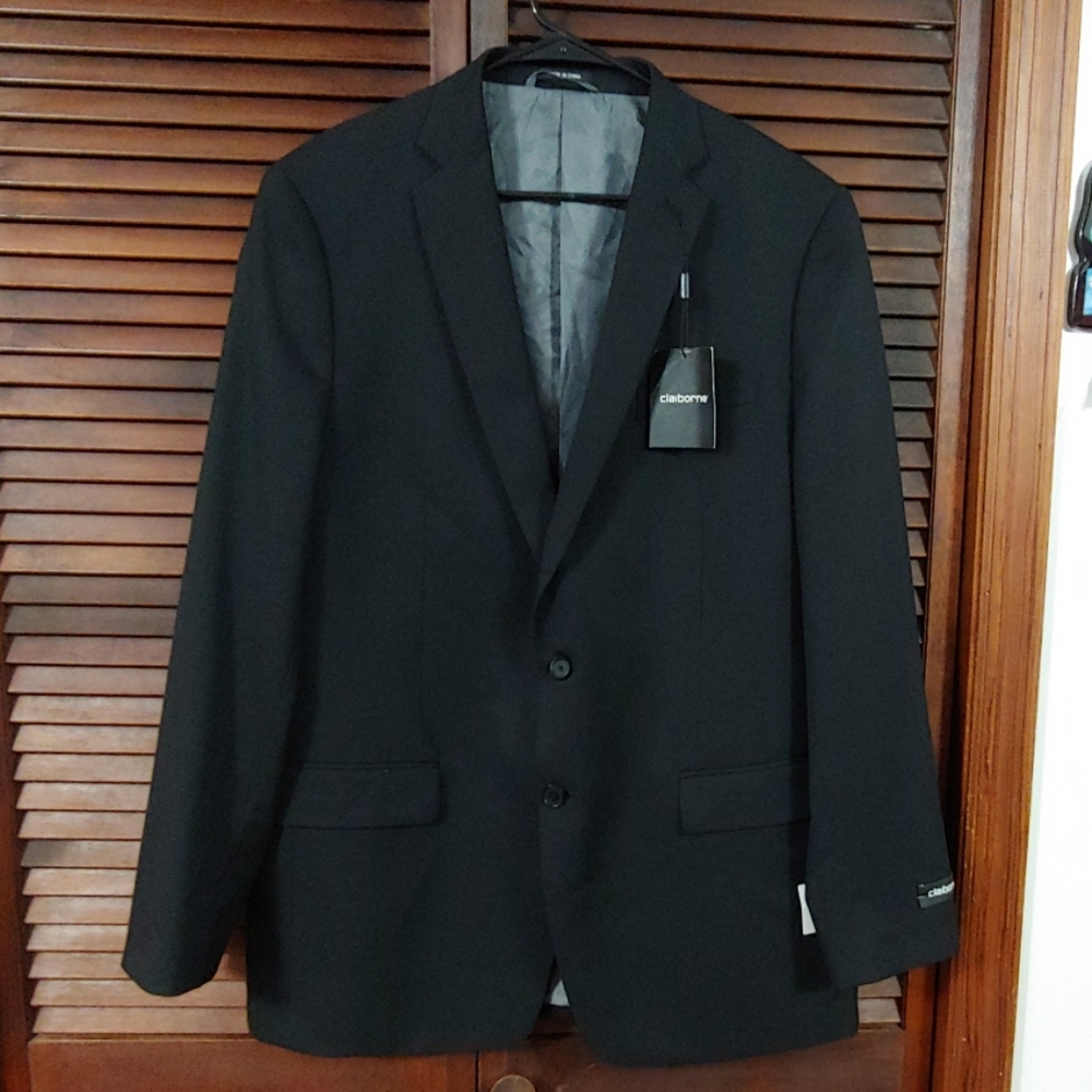 NWT Claiborne men's suit jacket sport coat.